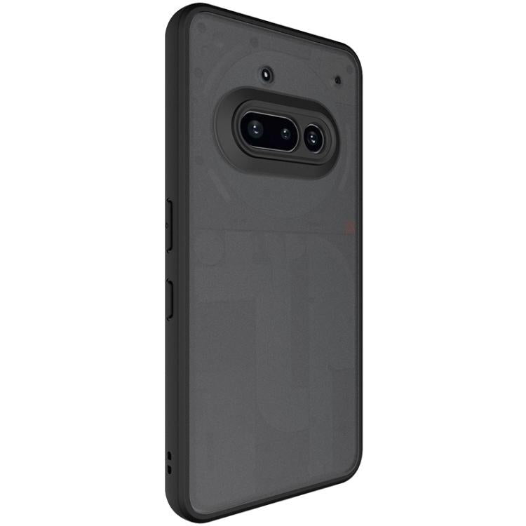 For Nothing phone 3a imak UX-9B Series Four Corners Tiny Airbag Shockproof Phone Case - Black
