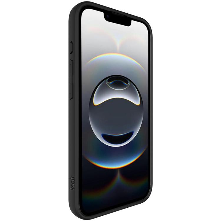 For iPhone 16e / 17e imak UX-9B Series Four Corners Tiny Airbag Shockproof Phone Case - Black