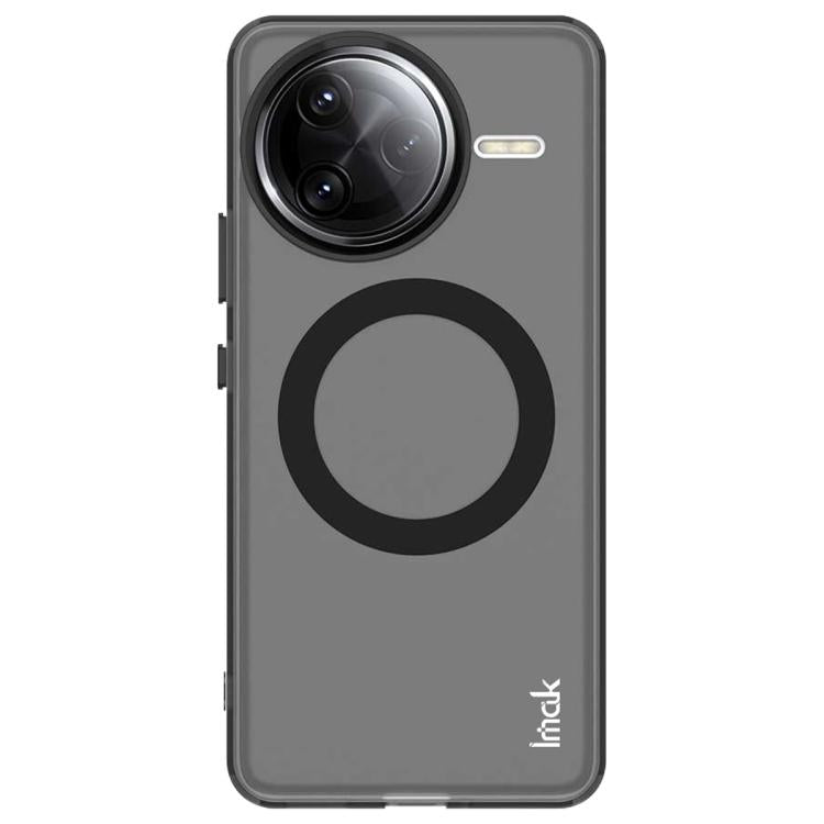 For Redmi K80 Pro / POCO F7 Ultra IMAK Chocolate Series TPU + PET MagSafe Phone Case - Black