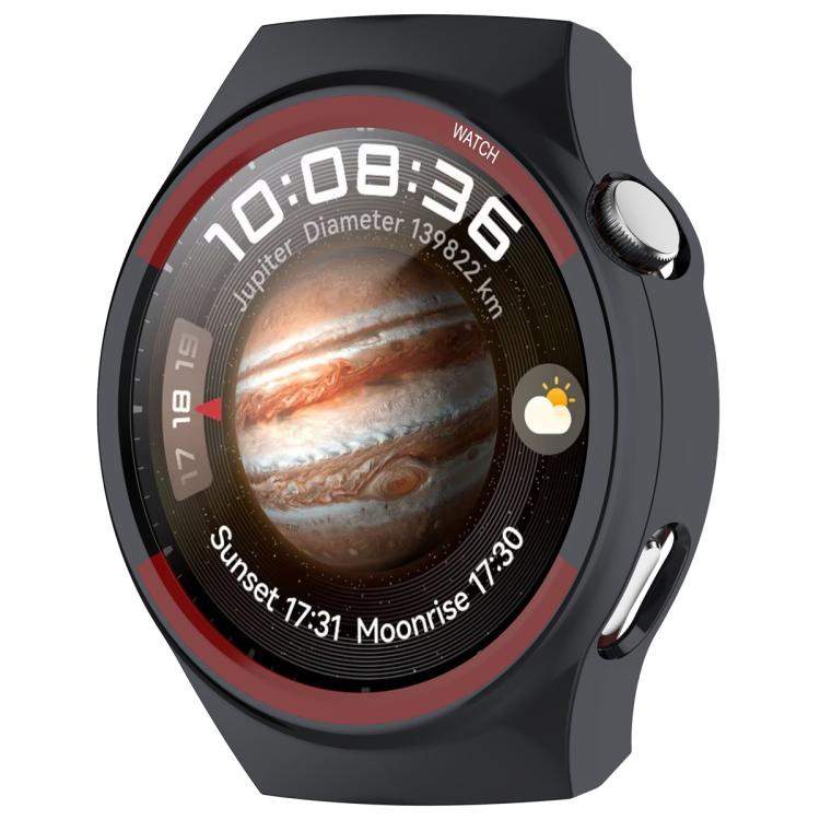 For Huawei Watch GT 5 46mm Change to Space Edition PC Hollow Watch Protective Case - Black