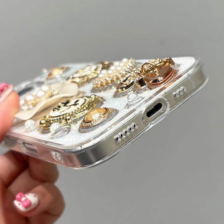 For iPhone 17 Epoxy Acrylic Hybrid TPU Phone Case