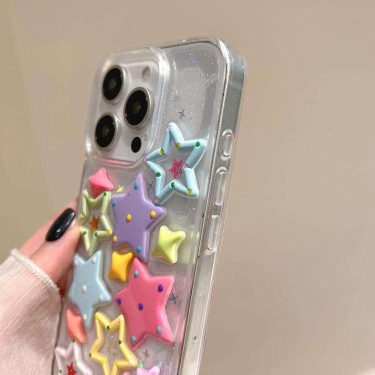 For iPhone Air Epoxy Acrylic Hybrid TPU Phone Case