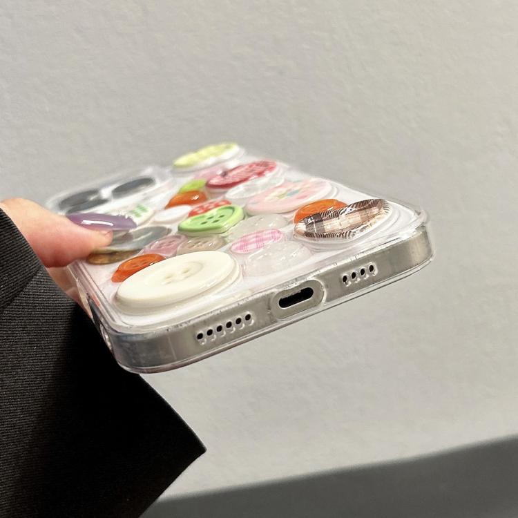 For iPhone 14 Pro Epoxy Acrylic Hybrid TPU Phone Case