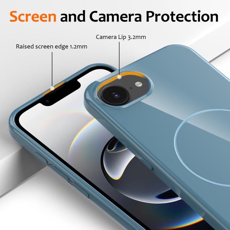 For iPhone 17e / 16e Glossy TPU Shockproof MagSafe Phone Case with Lanyard