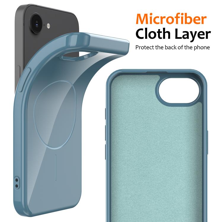 For iPhone 17e / 16e Glossy TPU Shockproof MagSafe Phone Case with Lanyard
