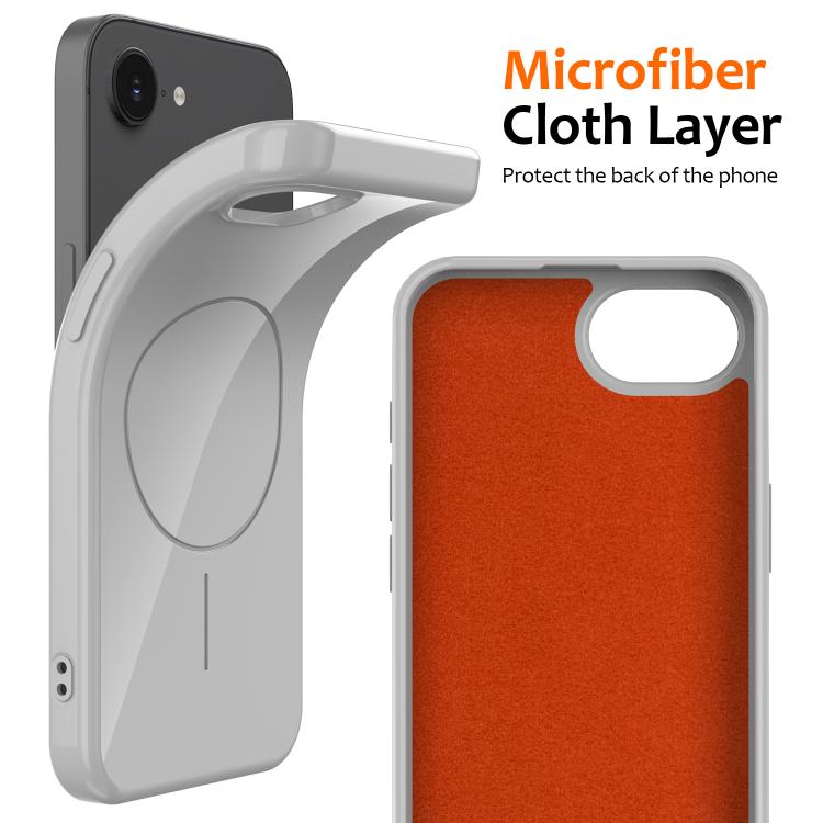 For iPhone 17e / 16e Glossy TPU Shockproof MagSafe Phone Case with Lanyard