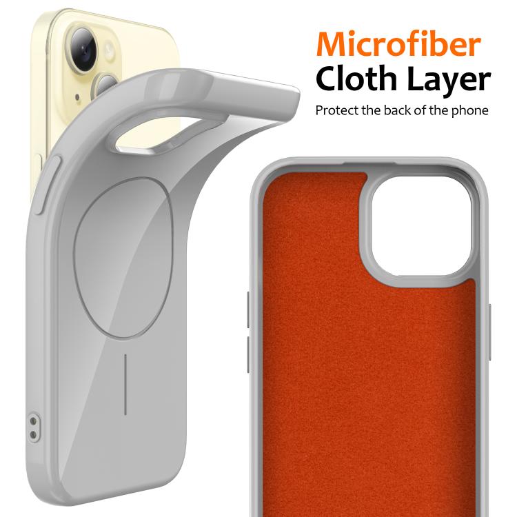 For iPhone 14 Glossy TPU Shockproof MagSafe Phone Case with Lanyard