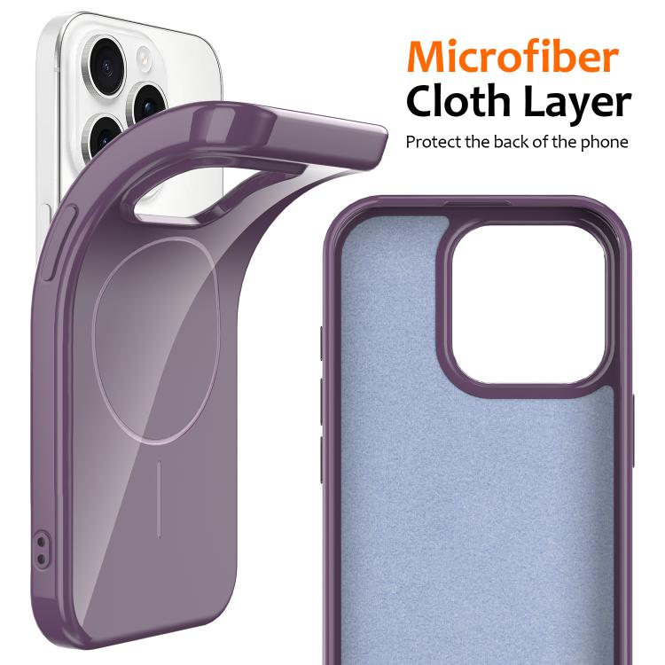 For iPhone 13 Pro Glossy TPU Shockproof MagSafe Phone Case with Lanyard