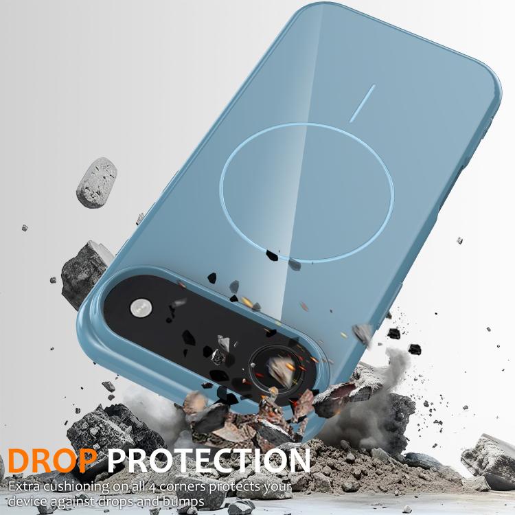 For iPhone Air Glossy TPU Shockproof MagSafe Phone Case with Lanyard