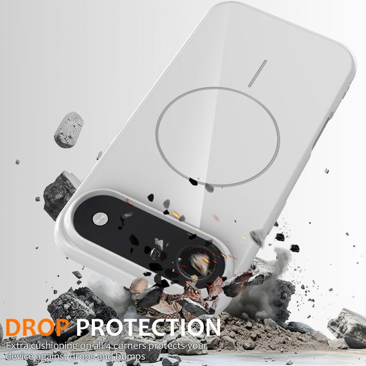 For iPhone Air Glossy TPU Shockproof MagSafe Phone Case with Lanyard