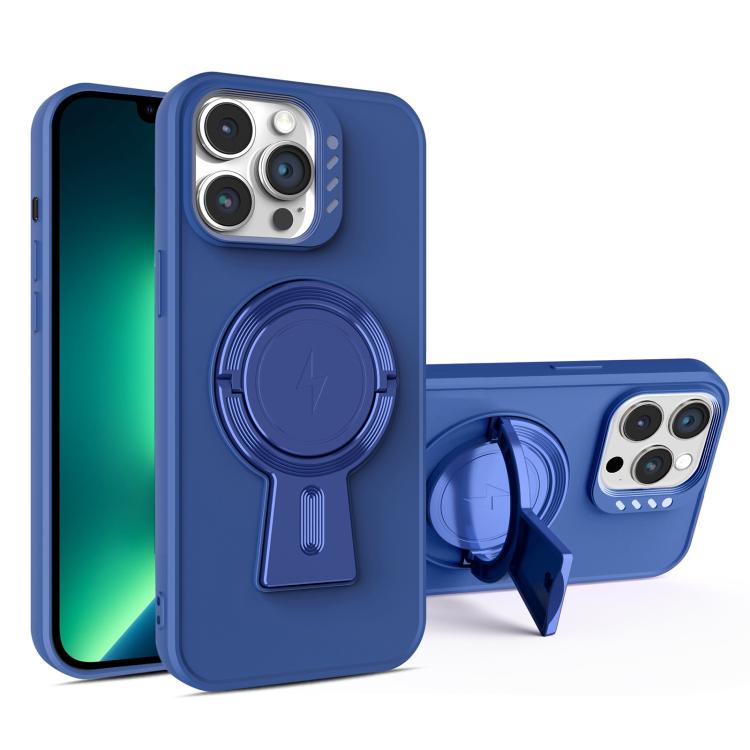For iPhone 13 Pro Max Y-shape Holder MagSafe Rugged Shockproof Phone Case