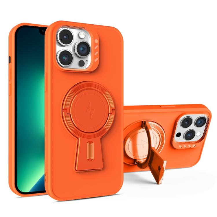 For iPhone 13 Pro Max Y-shape Holder MagSafe Rugged Shockproof Phone Case