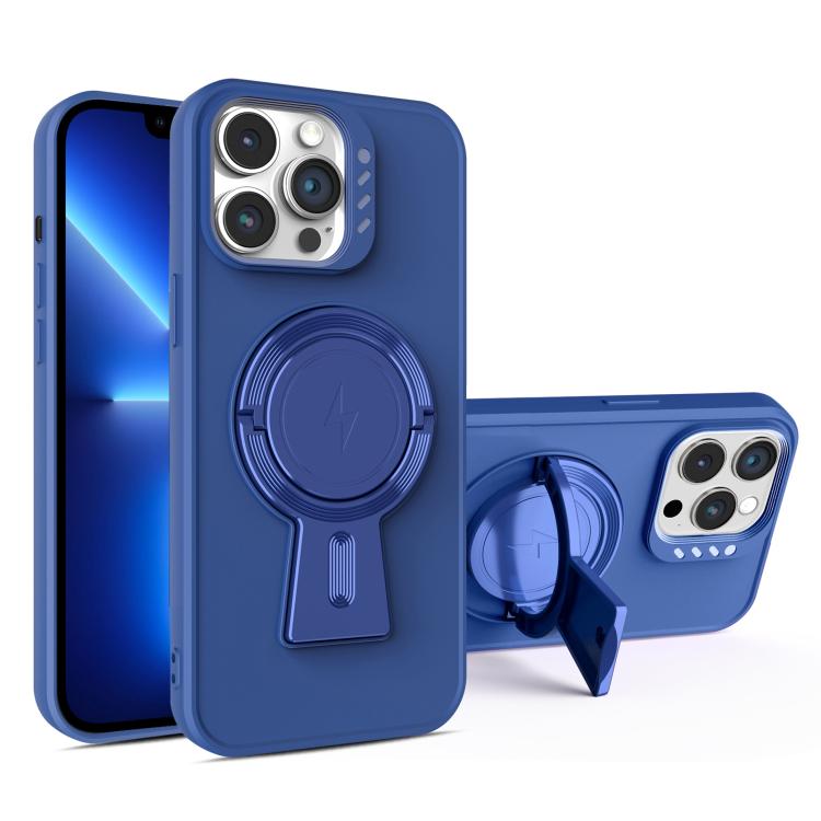 For iPhone 13 Pro Y-shape Holder MagSafe Rugged Shockproof Phone Case