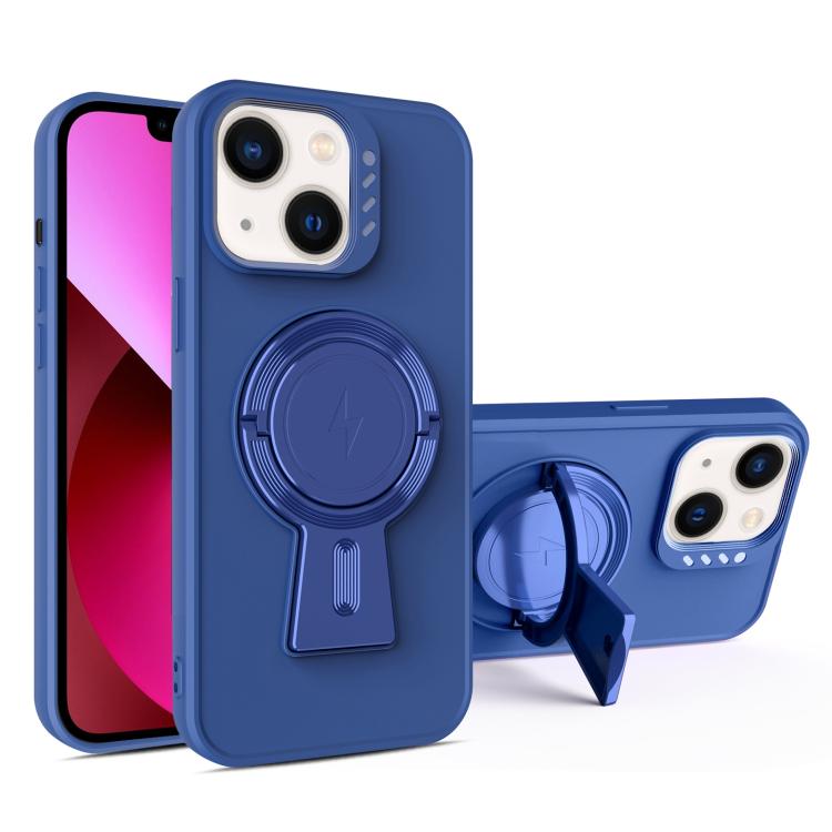 For iPhone 13 Y-shape Holder MagSafe Rugged Shockproof Phone Case