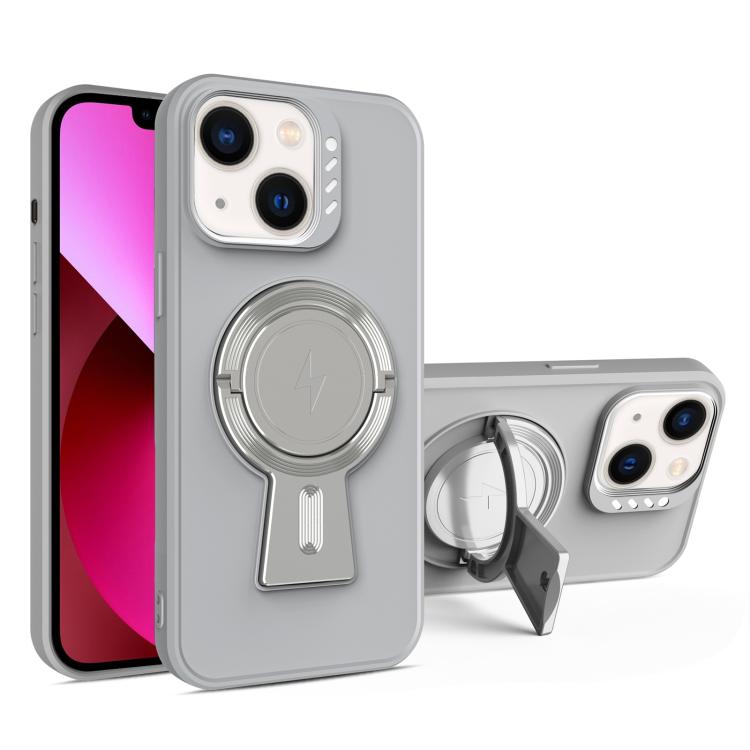 For iPhone 13 Y-shape Holder MagSafe Rugged Shockproof Phone Case