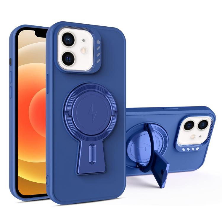 For iPhone 12 Y-shape Holder MagSafe Rugged Shockproof Phone Case