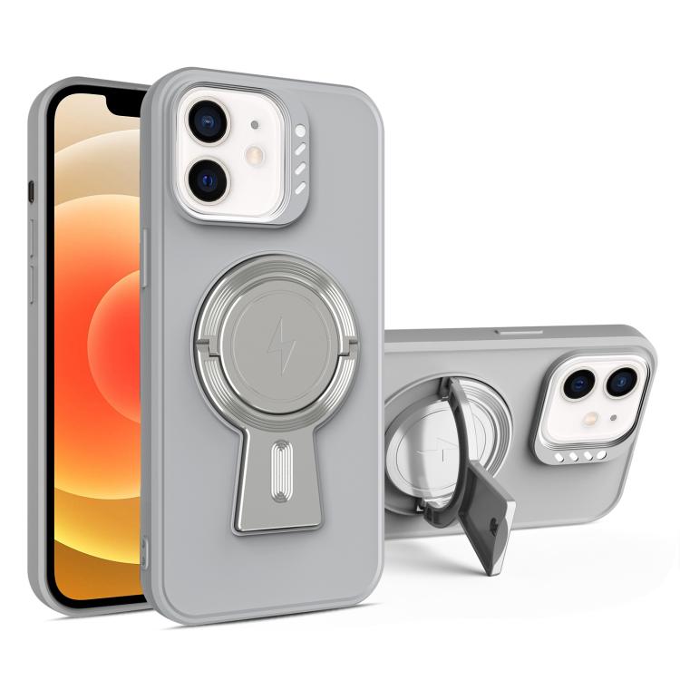 For iPhone 12 Y-shape Holder MagSafe Rugged Shockproof Phone Case