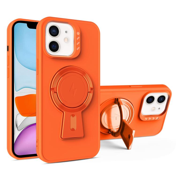 For iPhone 11 Y-shape Holder MagSafe Rugged Shockproof Phone Case