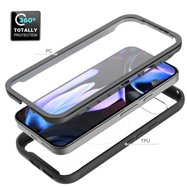 For Google Pixel 9a Starry Sky Solid Color Series MagSafe Phone Case with PET Film