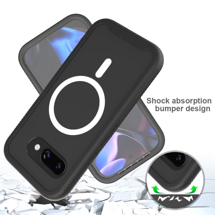 For Google Pixel 9a Starry Sky Solid Color Series MagSafe Phone Case with PET Film