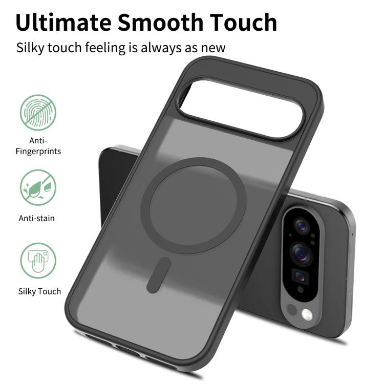 For Google Pixel 10 Pro XL Skin Feel TPU Hybrid PC MagSafe Phone Case