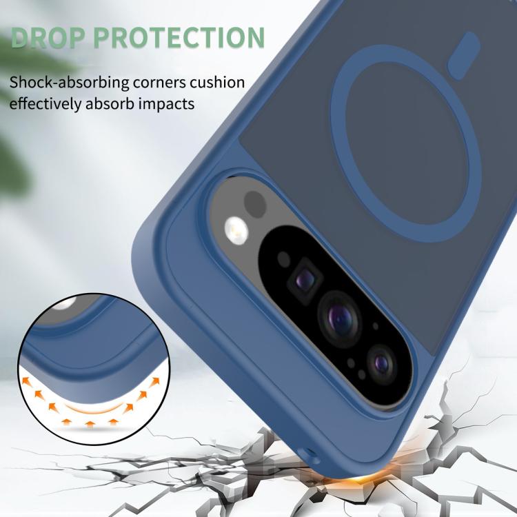 For Google Pixel 10 Pro XL Skin Feel TPU Hybrid PC MagSafe Phone Case