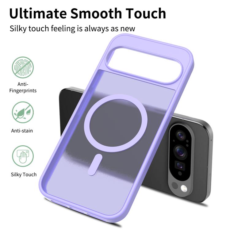 For Google Pixel 10 Pro XL Skin Feel TPU Hybrid PC MagSafe Phone Case