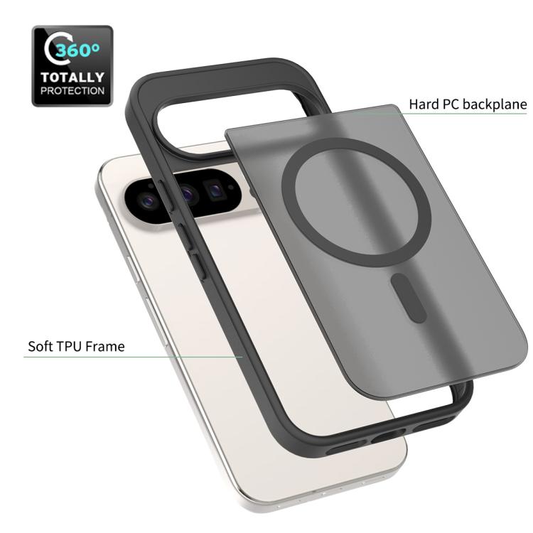 For Google Pixel 10 / 10 Pro Skin Feel TPU Hybrid PC MagSafe Phone Case