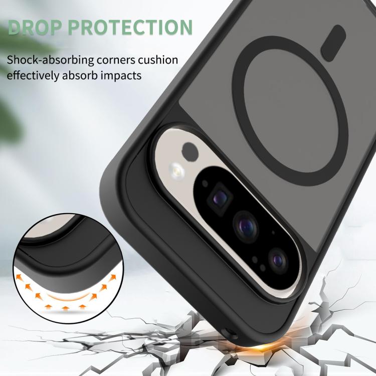 For Google Pixel 10 / 10 Pro Skin Feel TPU Hybrid PC MagSafe Phone Case