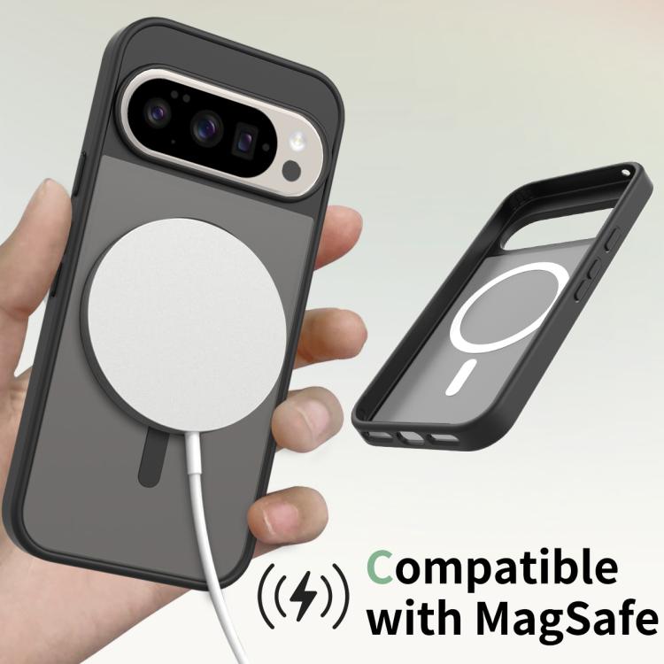 For Google Pixel 10 / 10 Pro Skin Feel TPU Hybrid PC MagSafe Phone Case