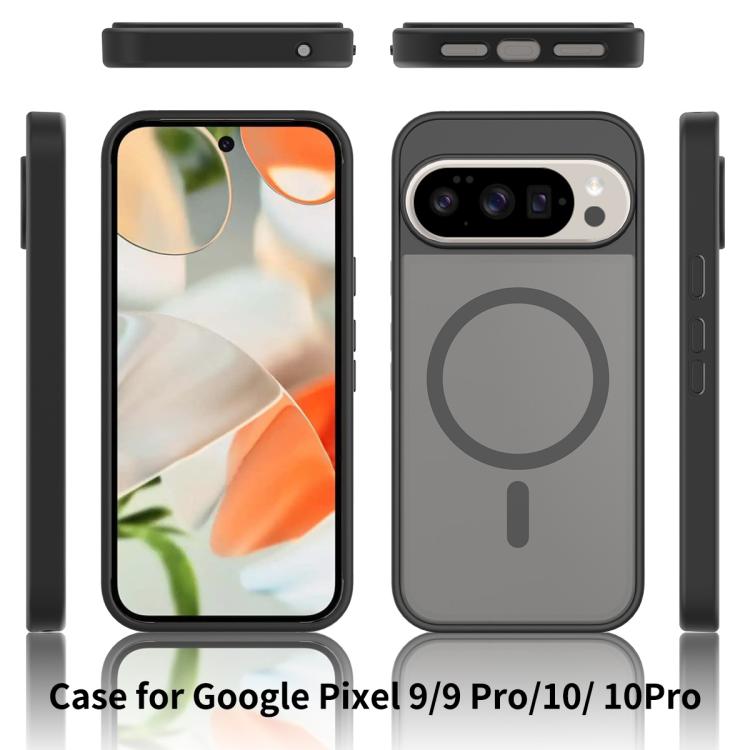 For Google Pixel 10 / 10 Pro Skin Feel TPU Hybrid PC MagSafe Phone Case