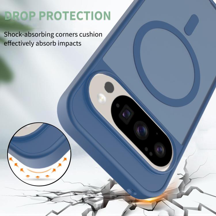 For Google Pixel 10 / 10 Pro Skin Feel TPU Hybrid PC MagSafe Phone Case