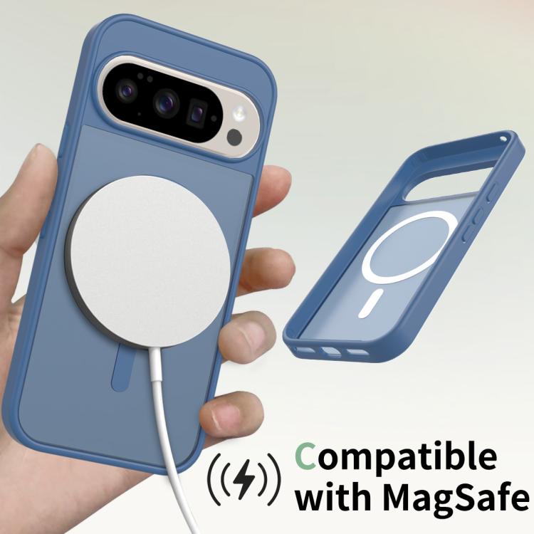 For Google Pixel 10 / 10 Pro Skin Feel TPU Hybrid PC MagSafe Phone Case