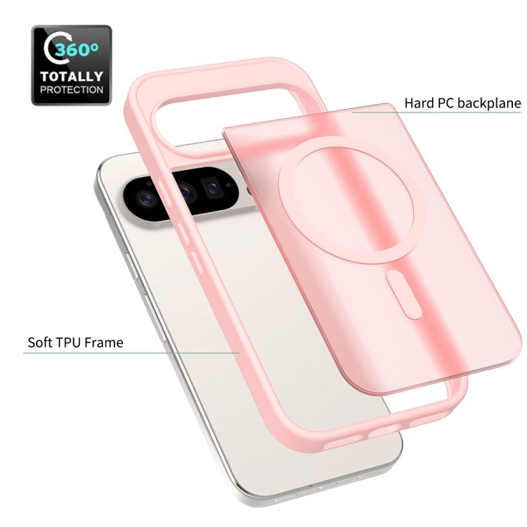 For Google Pixel 10 / 10 Pro Skin Feel TPU Hybrid PC MagSafe Phone Case