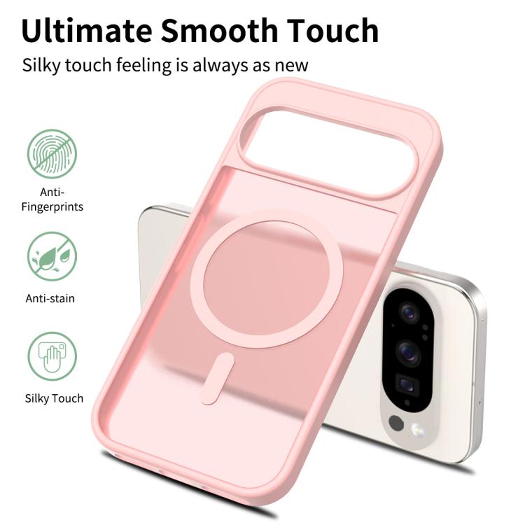 For Google Pixel 10 / 10 Pro Skin Feel TPU Hybrid PC MagSafe Phone Case