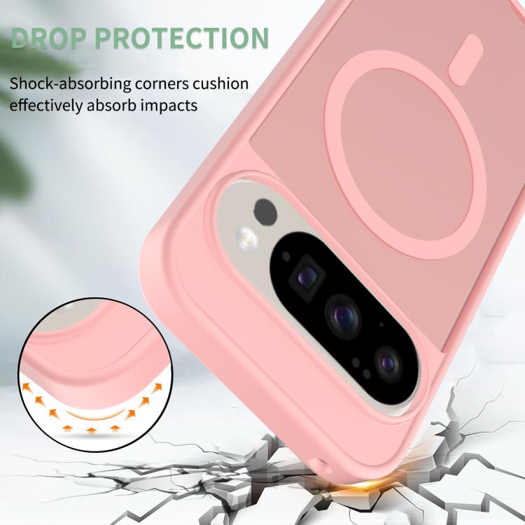 For Google Pixel 10 / 10 Pro Skin Feel TPU Hybrid PC MagSafe Phone Case