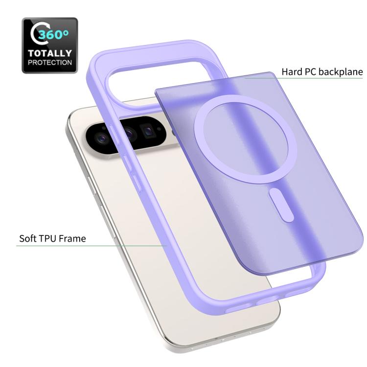 For Google Pixel 10 / 10 Pro Skin Feel TPU Hybrid PC MagSafe Phone Case