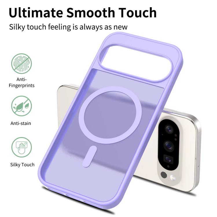 For Google Pixel 10 / 10 Pro Skin Feel TPU Hybrid PC MagSafe Phone Case