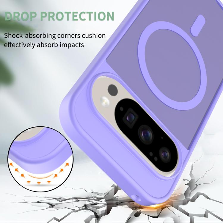 For Google Pixel 10 / 10 Pro Skin Feel TPU Hybrid PC MagSafe Phone Case