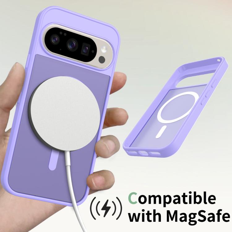 For Google Pixel 10 / 10 Pro Skin Feel TPU Hybrid PC MagSafe Phone Case