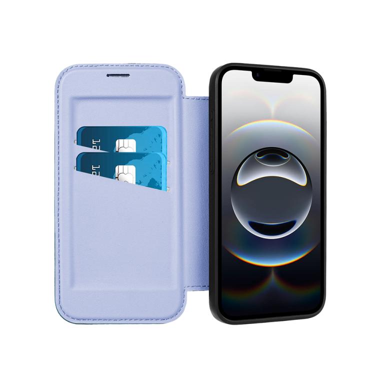 For iPhone 17e / 16e Magnetic Armor Series RFID Card Slots Leather Phone Case