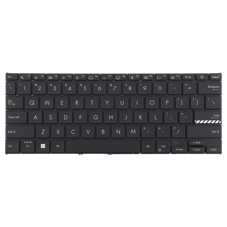 US Version Backlit Laptop Keyboard for Asus VivoBook 14 Pro X1402 M1402 D1402 F1402 X1403Z X1402Z - Black