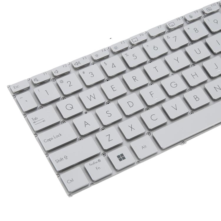 US Version Laptop Keyboard for Asus VivoBook 14 Pro X1402 M1402 D1402 F1402 X1403Z X1402Z - Silver