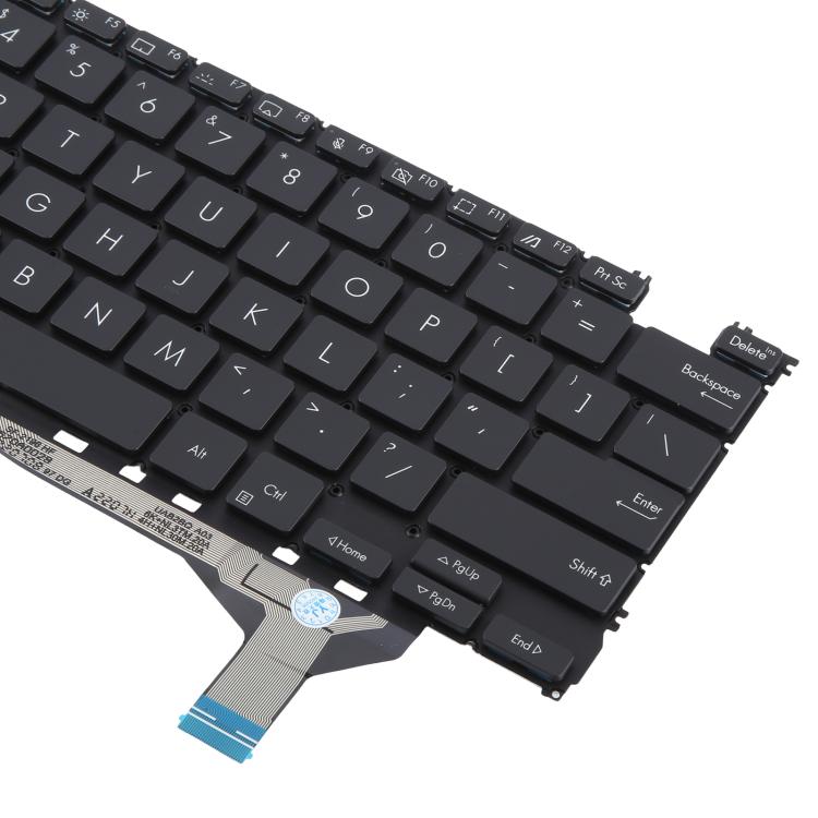 US Version Backlit Laptop Keyboard for Asus Zenbook 14 OLED UX3402 UX3402Z UX3402ZA UX3402VA UM5302T UM3402 NSK-UA74LN - Black