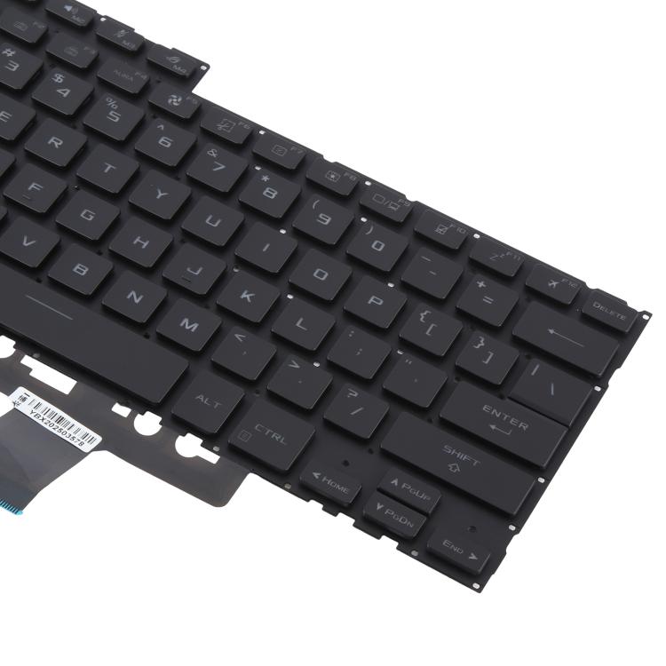 US Version Backlit Laptop Keyboard for Asus ROG Flow X13 GV302 2023 GV302XV GV302XU - Black