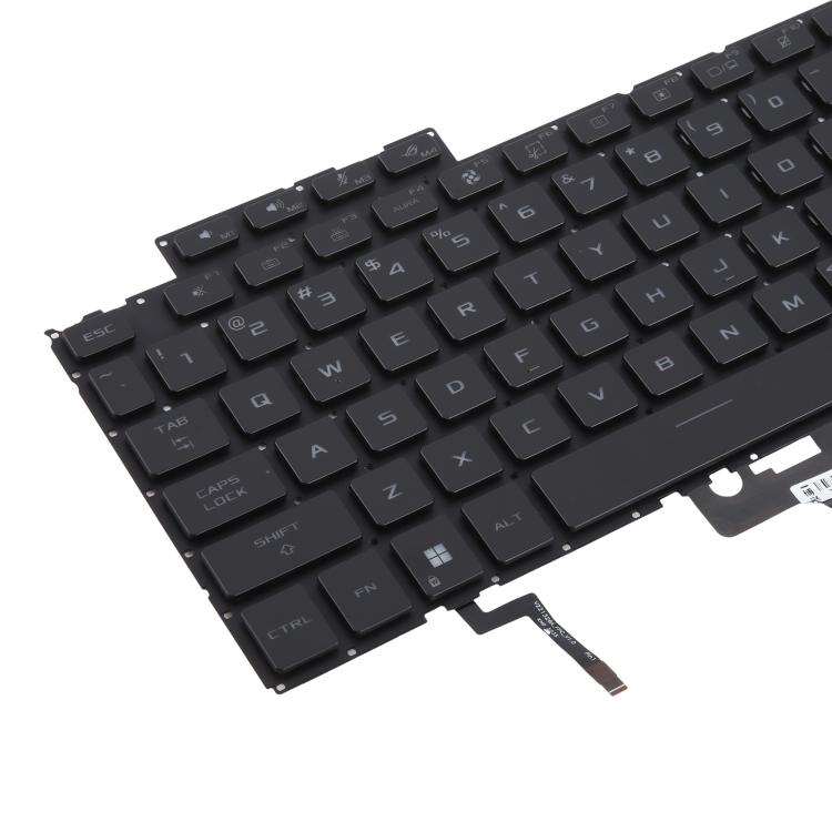 US Version Backlit Laptop Keyboard for Asus ROG Flow X13 GV302 2023 GV302XV GV302XU - Black