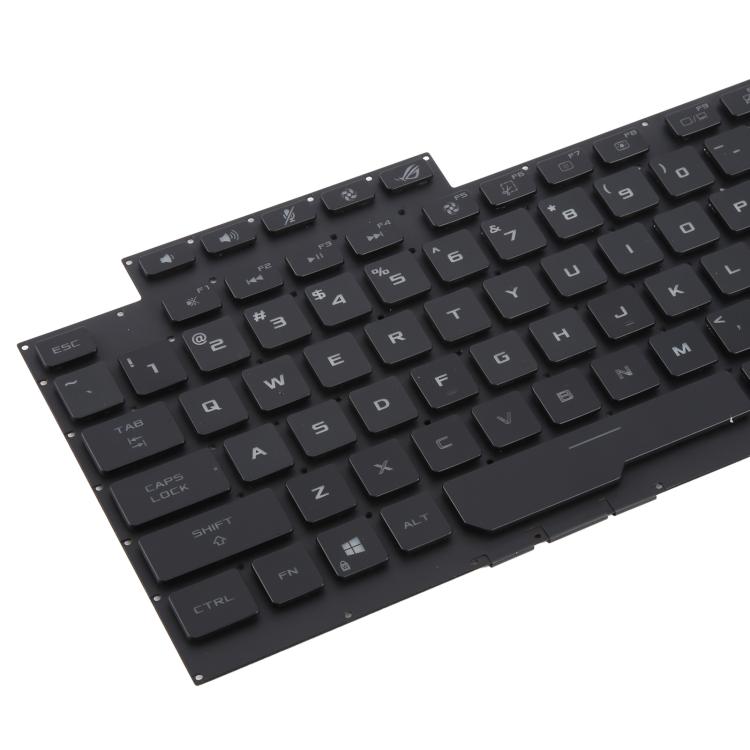 US Version RGB Backlit Laptop Keyboard for Asus ROG Strix Scar G512 G512LV G512LW G512LI - Black