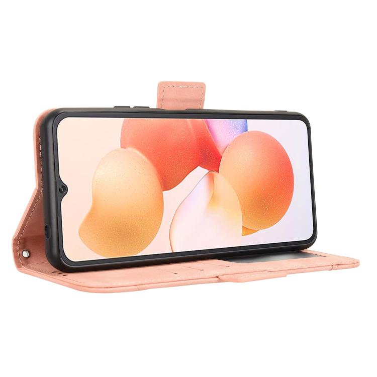 For Cubot A10 Skin Feel Calf Texture Card Slots Leather Phone Case