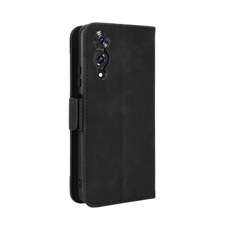 For Cubot A10 Skin Feel Calf Texture Card Slots Leather Phone Case