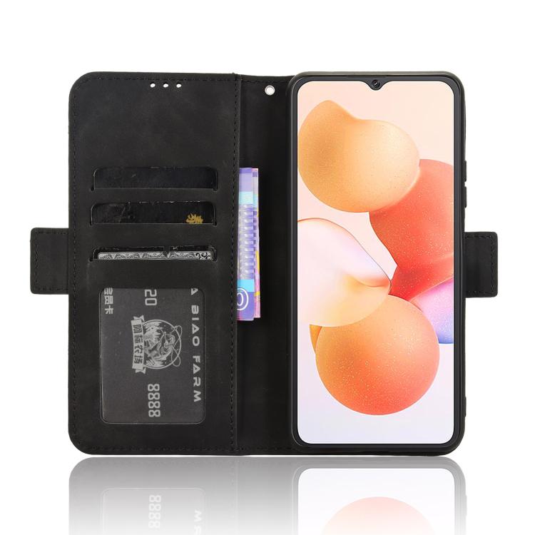For Cubot A10 Skin Feel Calf Texture Card Slots Leather Phone Case